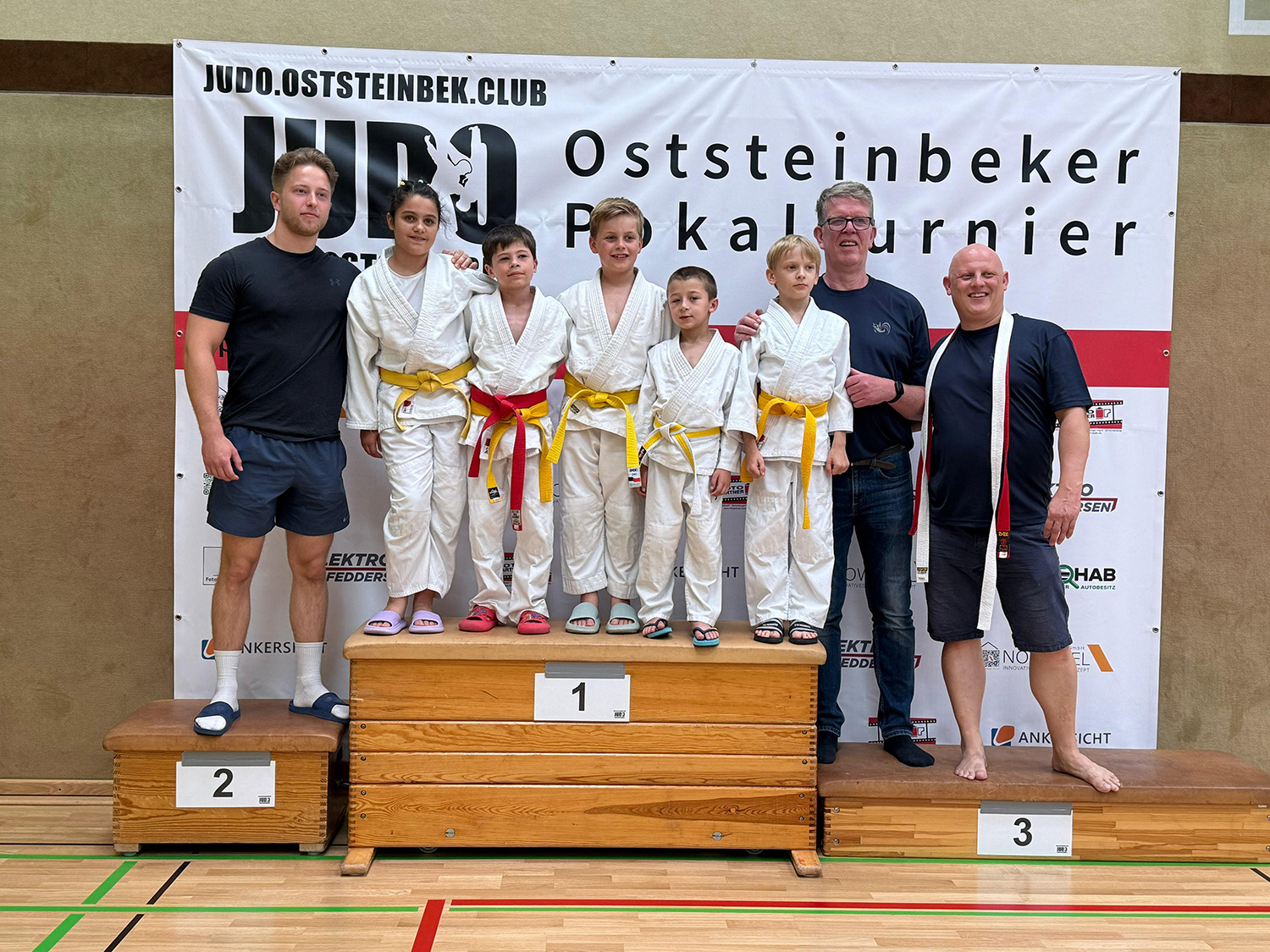 Judo-SportlerInnen zu Gast in Oststeinbek