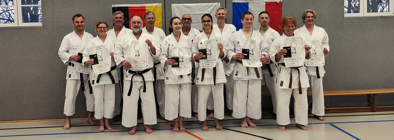 Tobias erreicht den schwarzen Gürtel