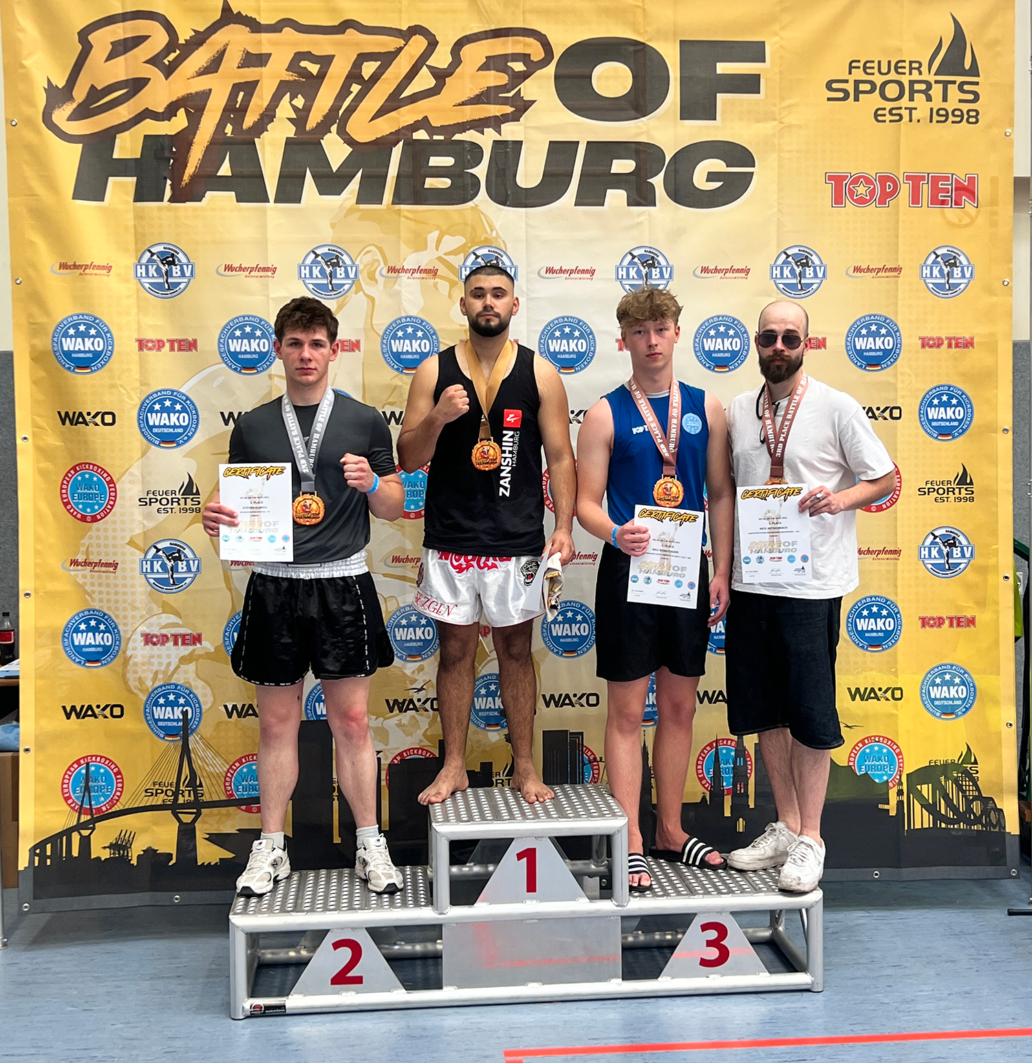 Kickboxer Max Schattauer holt Bronze