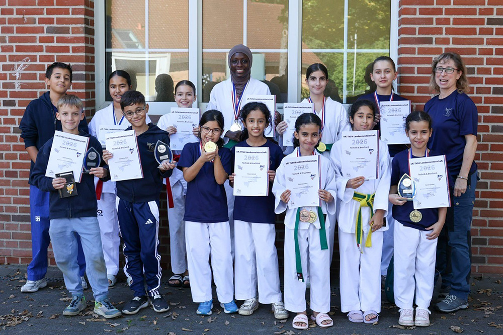 Taekwondo-Team glänzt auf Landesmeisterschaft